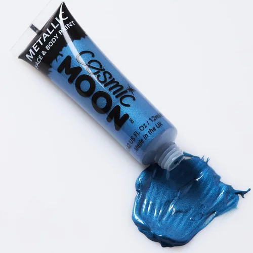Vista 9 de Cosmic Moon - Maquillaje metálico para la cara y el cuerpo - 0.40 fl oz - Crea fascinantes diseños de pintura facial metálica! - Juego de 6