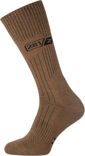 Vista 2 de 281Z Military Lightweight Boot Socks - Tactical Trekking Hiking - Outdoor Athletic Sport (Coyote Brown)