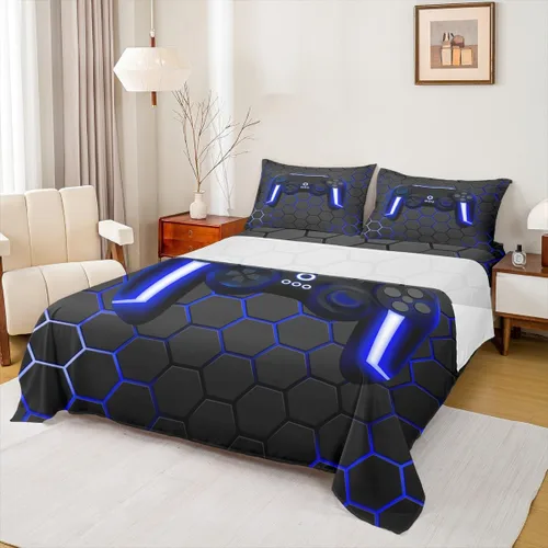Vista 43 de Erosebridal Juego de sábanas con diseño de gato tamaño individual, sábana encimera Kawaii Garfield para niños y niñas, sábanas con huellas de patas