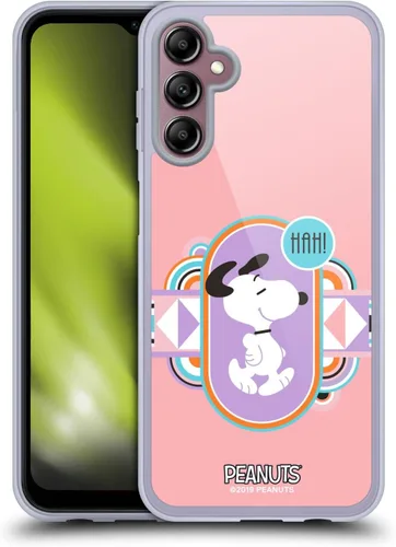 Vista 235 de Head Case Designs Snoopy Deco Dreams - Funda de gel con licencia oficial de Peanuts Blue Pattern [protección de grado militar] compatible con Google