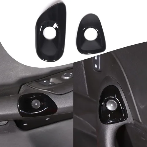 Vista 13 de Lcojicep Botón de interruptor de automóvil compatible con Corvette C6 Z06 ZR1 2005-2013 interruptor de puerta de bloqueo de botón de interruptor