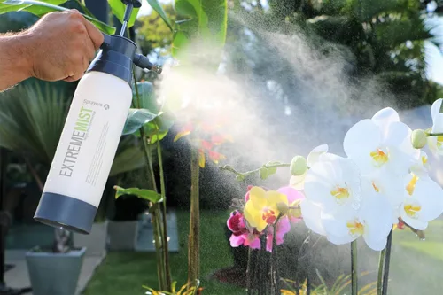 Vista 5 de ExtremeMIST Pulverizador de jardín de alto rendimiento, rociador de plantas y botella rociadora definitiva para plantas, pulverizador de bomba