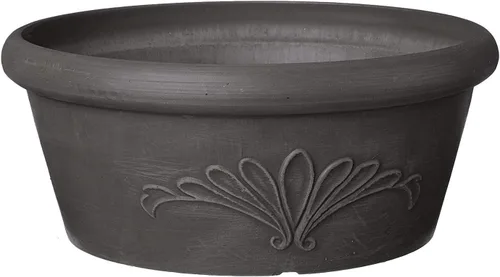 Vista 6 de Arcadia Garden Products PSW TA20C Bandeja Compuesta de Plástico/Piedra/Madera para Bulbos – Sin Orificio de Drenaje (Perforable), 8"x3", Chocolate