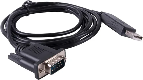 Vista 6 de USB a DB9 D-Sub macho Com puerto FTDI RS232 convertidor serie adaptador comunicación actualización cable, por usangreen