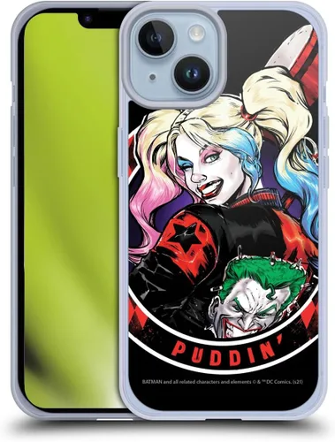 Vista 79 de Head Case Designs Funda de gel suave con licencia oficial de Batman DC Comics Bubblegum Harley Quinn Graphics compatible con Apple iPhone 7