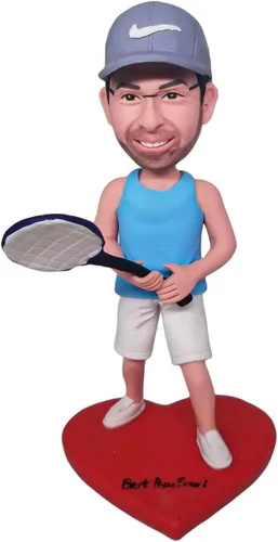 Vista 8 de Bobblehead personalizada - Figura personalizada para hombres, escultura personalizada hecha a mano de la foto, regalo único para marido, papá