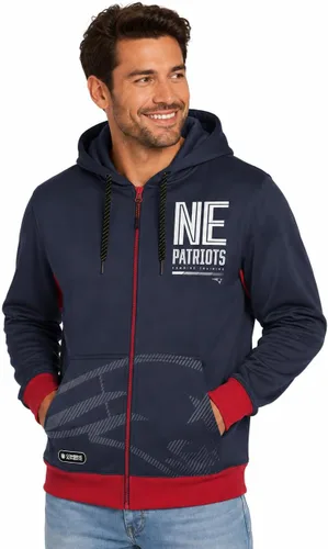 Vista 27 de Outerstuff NFL - Sudadera con capucha para hombre con cremallera completa en colores del
