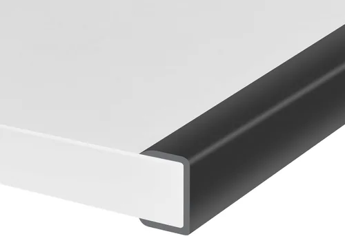 Vista 33 de Borde de goma protector, canal en U autoadhesivo de 1-1/2 pulgadas para maderas, bandas flexibles en forma de U para despegar y pegar, protector