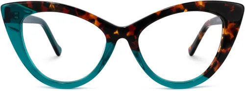 Vista 12 de Zeelool Maxine WA454518 - Gafas de bloqueo de luz azul de ojo de gato de moda para mujer con protección UV400
