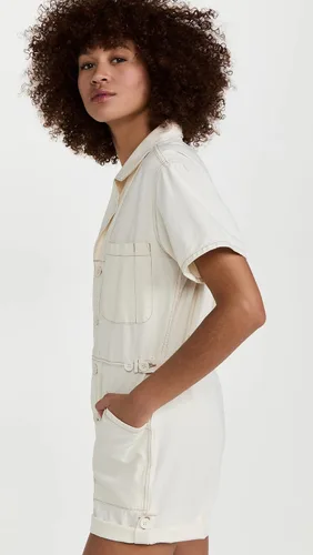 Vista 4 de Pistola Denim Parker Field - Mameluco para mujer