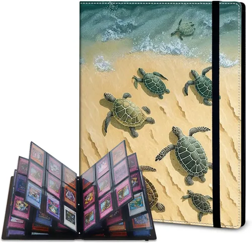 Vista 48 de Rossy Carpeta de tarjetas con 4 bolsillos, carpeta de tarjetas intercambiables, álbum de colección de tarjetas, para 160 tarjetas, carpeta