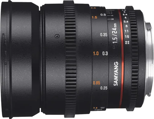 Vista 2 de Samyang Lente gran angular Cine SYCV24M-NEX 0.945 in T1.5 Cine para Sony NEX