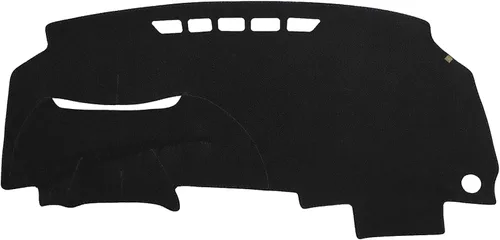 Vista 25 de AUQDD Funda de Cubierta de Tablero Compatible con 2004 2005 2006 2007 2008 2009 2010 Toyota Sienna, Alfombra de Tablero de Franela Negra Negro