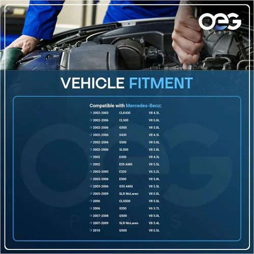 Vista 4 de Piezas de OEG nuevo alternador compatible con Mercedes Benz 5.0L 4.3L 5.4L 3.2L 3.7L 5.5L CL CLK E G S SL Slr Mclaren Clase 02 03 04 05 06 07 08 09