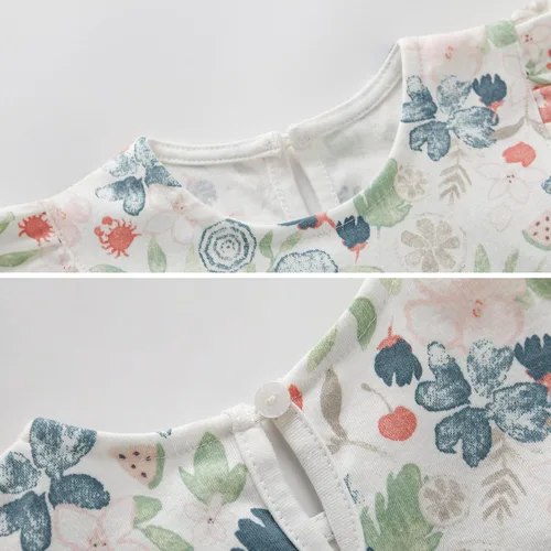 Vista 89 de pureborn Vestido de bebé niña 0-24 meses