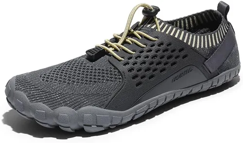 Vista 9 de NORTIV 8 Zapatos de agua para hombre, descalzos, atléticos, ligeros, deportivos, zapatos acuáticos, para natación, al aire libre, pesca, senderismo