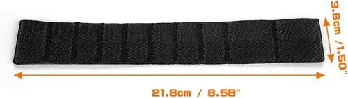 Vista 6 de Correa de puerta para Jeep TJ JK JKU JL JLU, correas de control de puerta para Jeep Wrangler, correa de control de limitación de puerta ajustable