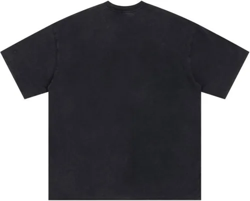 Vista 2 de Camisa estampada de gran tamaño para hombre, unisex, ropa de calle, casual, holgada, Harajuku, estética
