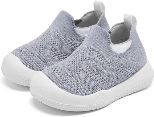 Vista 3 de TODDLLUBY Baby Socks Shoes Breathable Infant Non Slip Walking Sneakers