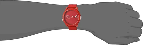 Vista 2 de Tommy Hilfiger Denim - Reloj de cuarzo para hombre plástico y goma color rojo modelo 1791323