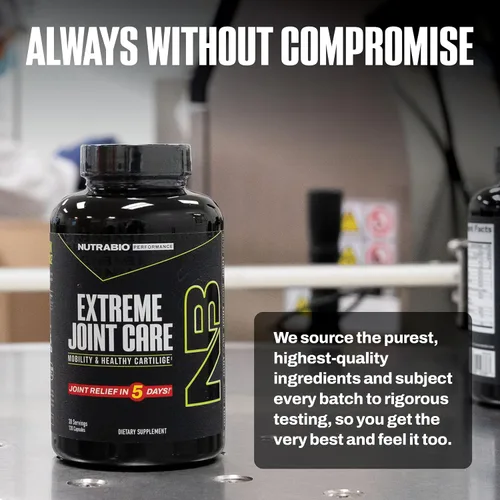 Vista 8 de NutraBio Extreme Joint Care - Suplemento de apoyo articular - Suplemento de salud articular, apoya articulaciones, movilidad y cartílago - 120