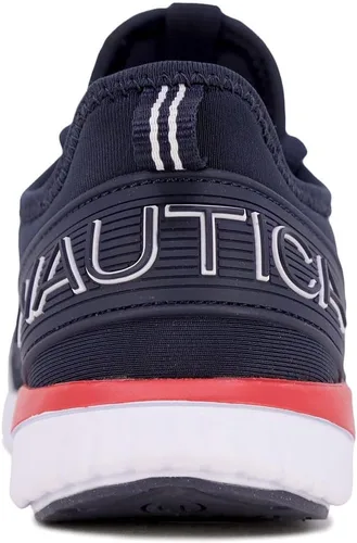 Vista 3 de Nautica Zapatos deportivos con cordones para niños, cómodos zapatos para correr para niños y niñas, niños pequeños y grandes