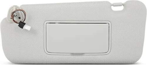 Vista 27 de Visor de sol para pasajero derecho gris sin techo solar para 2002-2005 para Dodge para Ram 1500, 2003-2005 para Dodge para Ram 2500, 2003-2005