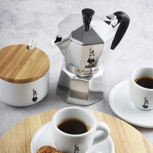 Vista 3 de Bialetti Moka Express - Máquina de café expreso de 9 tazas y placa de inducción