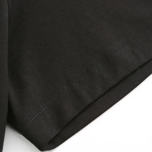 Vista 6 de HZCX FASHION Camiseta con strass brillante para Hombres y Mujeres, manga corta, con pedrería, para festivales de rock, con gemas, de algodón