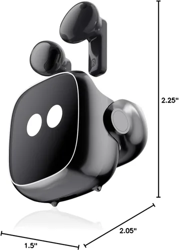 Vista 8 de Auriculares OSO AI con integración de ChatGPT y Claude, auriculares inteligentes inalámbricos Bluetooth con grabadora y asistente de reuniones