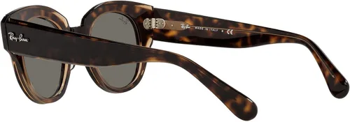 Vista 5 de Ray-Ban Gafas de sol redondas RB2192f Roundabout Low Bridge Fit para mujer