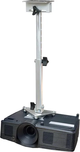 Vista 2 de Soporte de techo para proyector compatible con Epson MegaPlex MG-50 MG-850HD con acoplamiento de cambio lateral