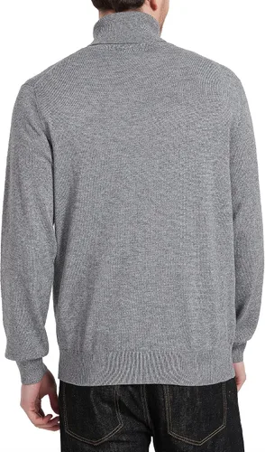 Vista 2 de Kallspin Men's Turtle Neck Sweaters Wool Blended Lightweight Long Sleeve High Neck Pullovers