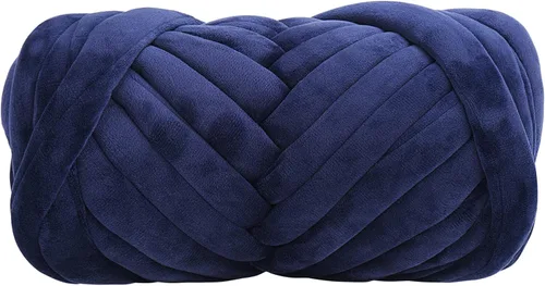 Vista 17 de Hilo de Algodón Grueso para Tejer con los Brazos Crochet Super Saver Jumbo Gigante Voluminoso Premier Hilo para Hacer Mantas para Casa de Mascotas