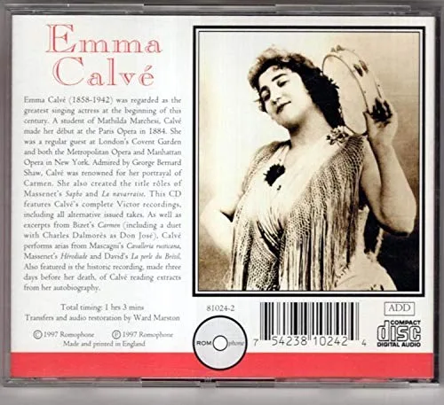 Vista 2 de Emma Calve: The Complete Victor Recordings 1907-1916