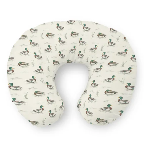 Vista 11 de Fundas de almohada de lactancia de retazos de caza, diseño de camuflaje y ciervos, funda de lactancia suave y elástica para almohadas de lactancia
