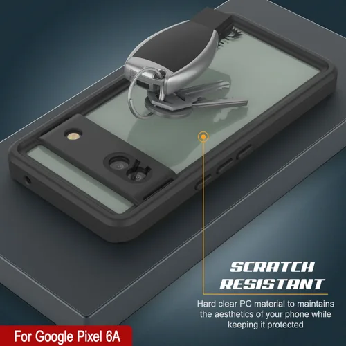 Vista 7 de Punkcase Funda impermeable Pixel 6a [Serie Extrema] [ajuste delgado] [Certificado IP68] [A prueba de golpes] [A prueba de suciedad]