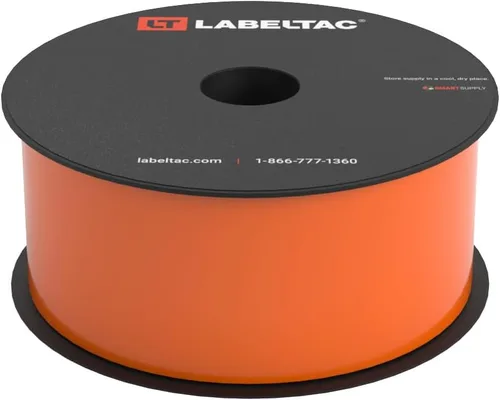 Vista 10 de Suministro de etiquetas LT4/LT4P/LTPX 0.5" x 150' Negro Print Long-Lasting Labels on Durable Water & Chemical Resistant Vinyl - Ideal for a Wide