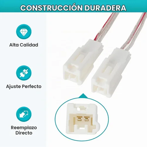 Vista 4 de NuIth Arnés de cable de altavoz delantero y trasero para Toyota Camry/RAV4/Tacoma/Corolla/Highlander/Avalon, arnés de altavoz de tweeter Dash