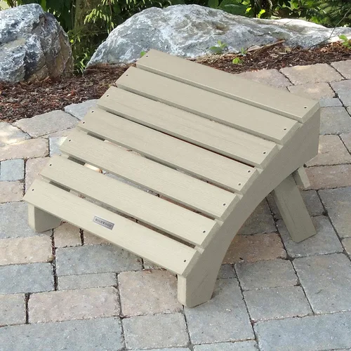 Vista 2 de highwood AD-OTL1-WAE Adirondack - Otomana plegable Whitewash Encalar