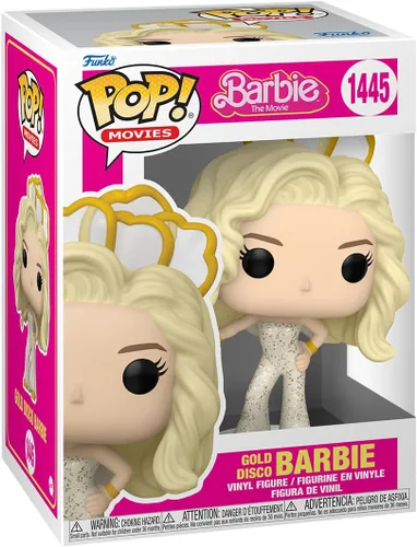 Vista 2 de Funko Pop! Movies: Barbie - Disco de oro Barbie - (Dance Party) - Figura de vinilo coleccionable - Idea de regalo - Producto oficial - para niños