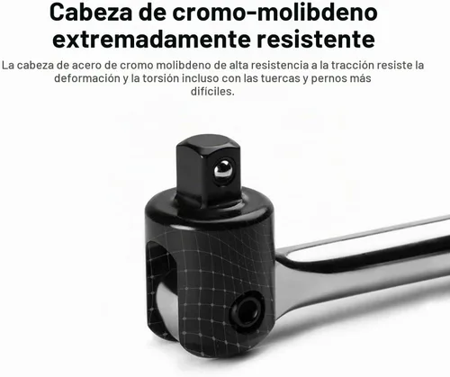 Vista 2 de Capri Tools 1 pulgada de transmisión Barra de disyuntor de palanca extendida de 40 pulgadas
