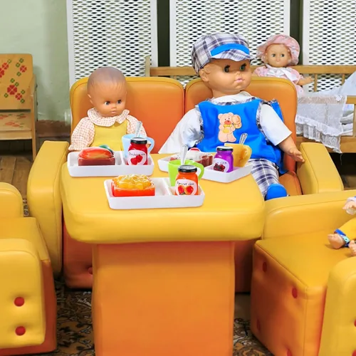Vista 4 de 38 piezas de juguetes de comida en miniatura para casa de muñecas, accesorios para casa de muñecas en miniatura, juegos de comida para muñecas