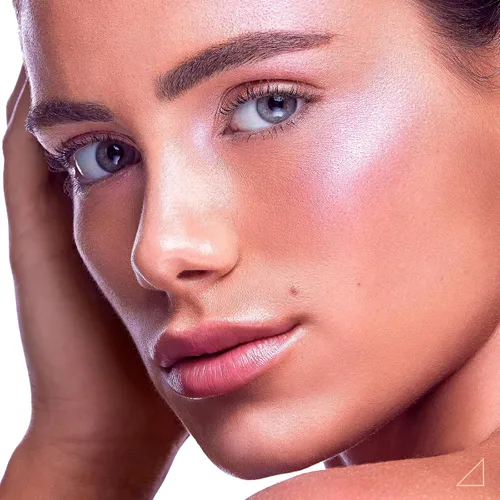 Vista 6 de OFRA Paleta distintiva - Symphony Paleta de sombras de ojos con tonos malva y brillantes 5 colores mezclables para todos los días y viajes