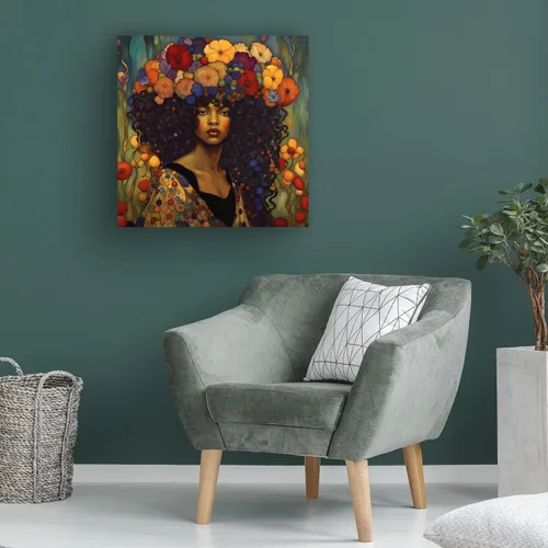 Vista 3 de Trademark Fine Art Lienzo decorativo para pared, arte de pared de Tina Lavoie Art Nouveau Beauty V para decoración de sala de estar, dormitorio u