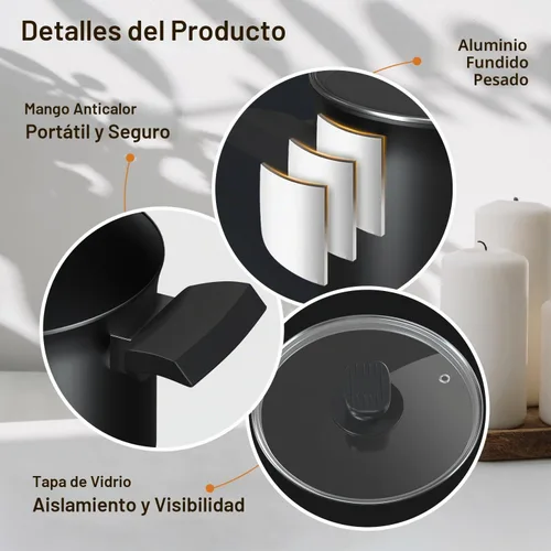 Vista 6 de TOREAD Derretidor eléctrico de velas de cera para hacer velas, olla de fusión de cera de 5.28 cuartos con mango resistente al calor y boquilla