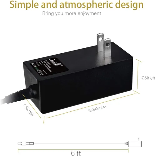 Vista 3 de Adaptador de CA de 6 pies para Rocker Avondale 60476 Ingenuity Inlighten Cradling Swing