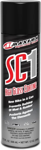 Vista 3 de Maxima 78920-4PK SC1 Revestimiento de alto brillo 68.8 FL. OZ. 2032 mL - PESO NETO 48 OZ. (1360g), 4-Pack SC1 Clear Coat Spray para bicicletas