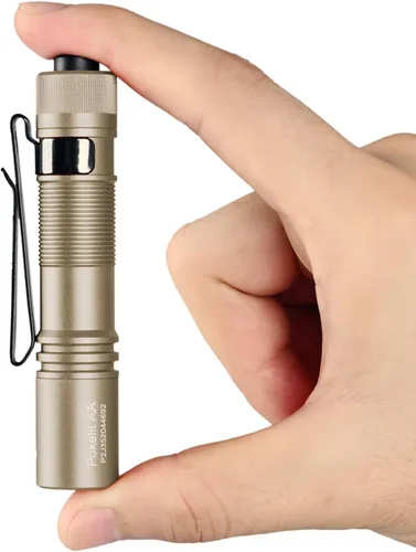 Vista 7 de ACEBEAM Pokelit AA linterna mini recargable con clip, linterna de bolsillo EDC de 550 lúmenes altos, linterna pequeña súper brillante, linterna LED