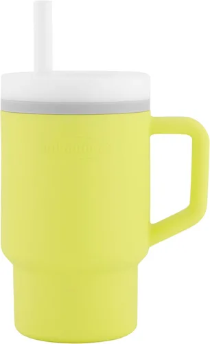 Vista 7 de Infantino - Paquete de 6 vasos en miniatura adorables My 1st Tumbler con pajilla resistente a las fugas y asa apta para niños pequeños, fomenta